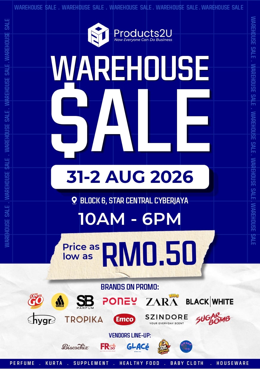 P2U Warehouse Sale 2026: Wholesale Prices & Fun Activities in Cyberjaya